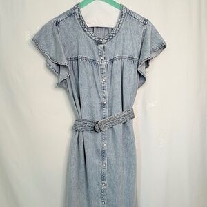 RAILS Letta Denim Dress Sz. XL Faded Indigo